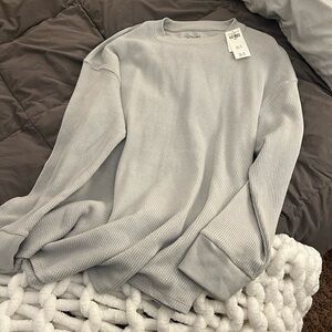 Abercrombie gray thermal NWT
